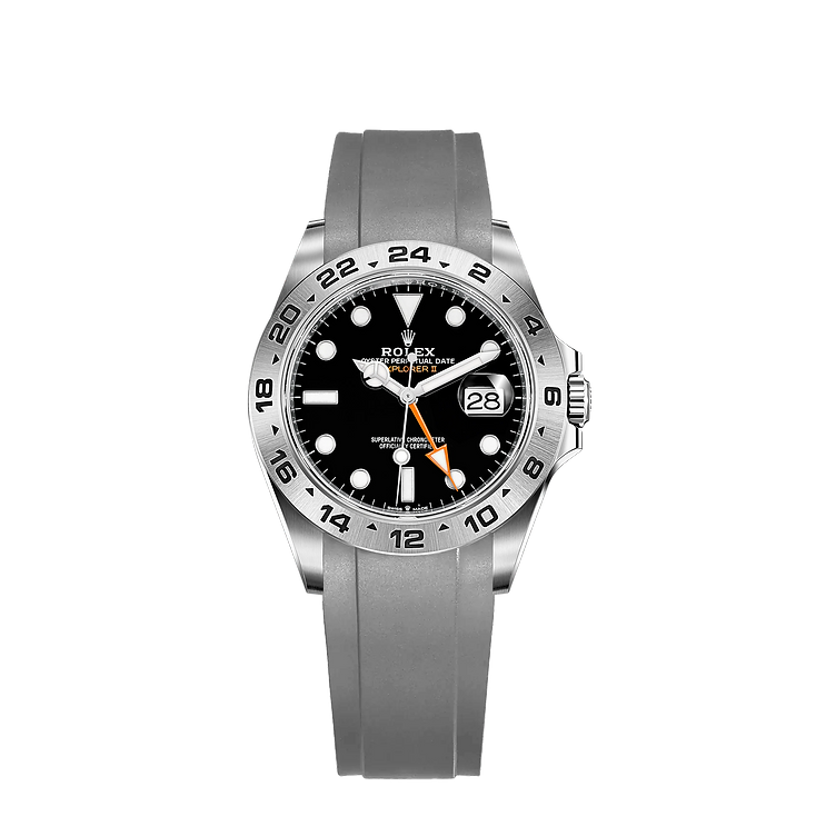 Cinturino in gomma per Rolex® Explorer II 