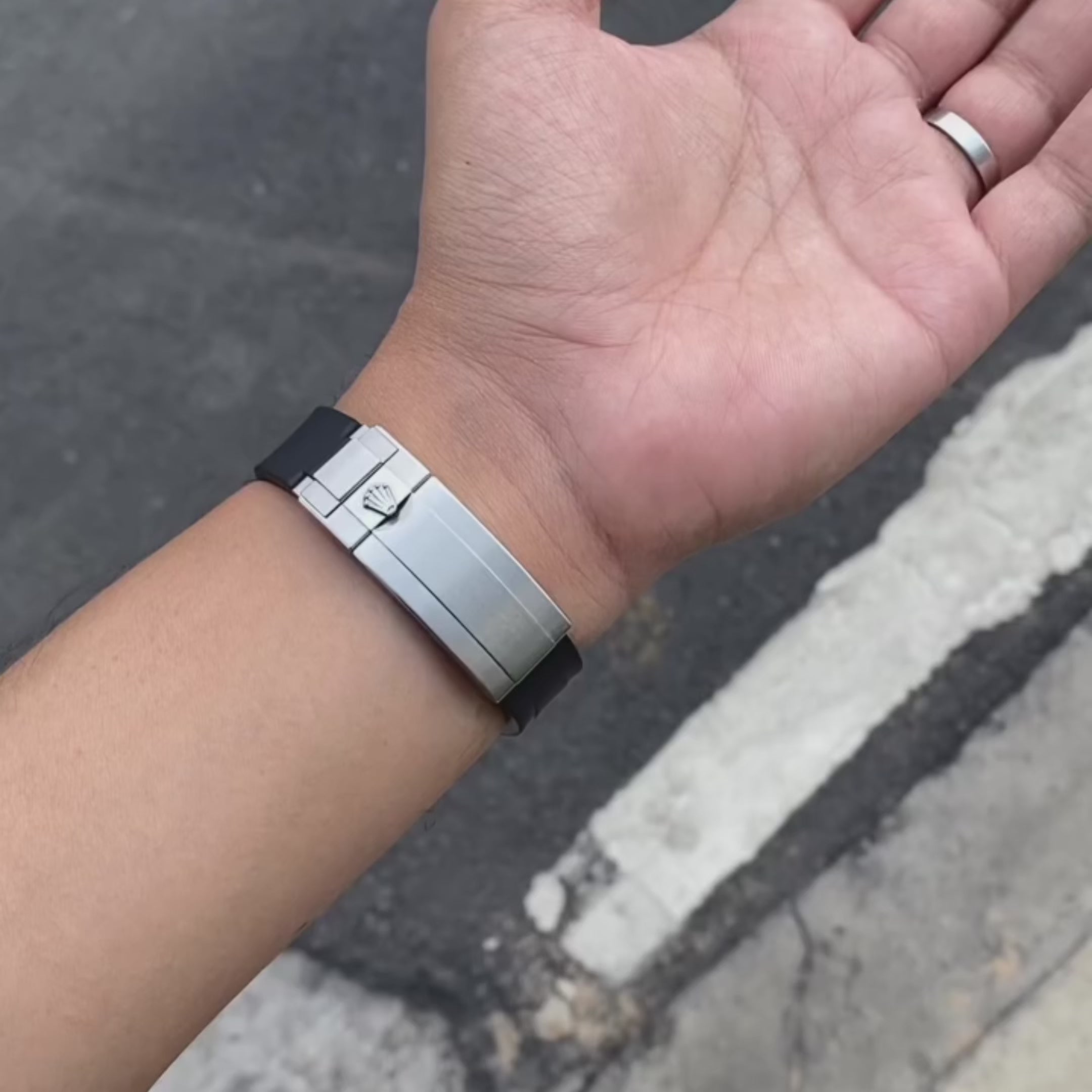 Cinturino in gomma per Rolex® GMT 